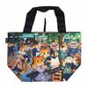 Blooming CAT ART Zippered Eco Bag Dora Cat by 29 X 26 X "Nyalan Galette's Ball" Pierre-Auguste Necoir, Women's, Approx. 18.5 Cm, 000256-0008-01