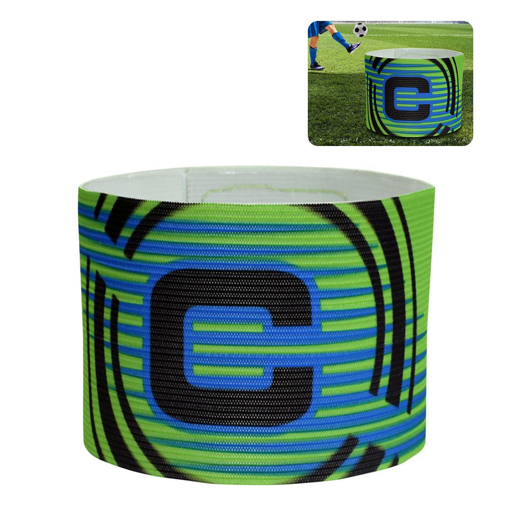 Football Captain Armband Adjustable Captain Arm Band Breathable Strong Adhesion for Soccer Team Training