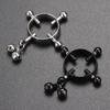 Piercing Round Surgical Steel Adjustable Nipple Nail Nipple Ring Body Piercing Jewelry Non-Piercing