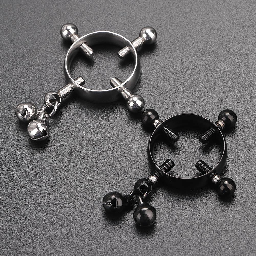 Piercing Round Surgical Steel Adjustable Nipple Nail Nipple Ring Body Piercing Jewelry Non-Piercing