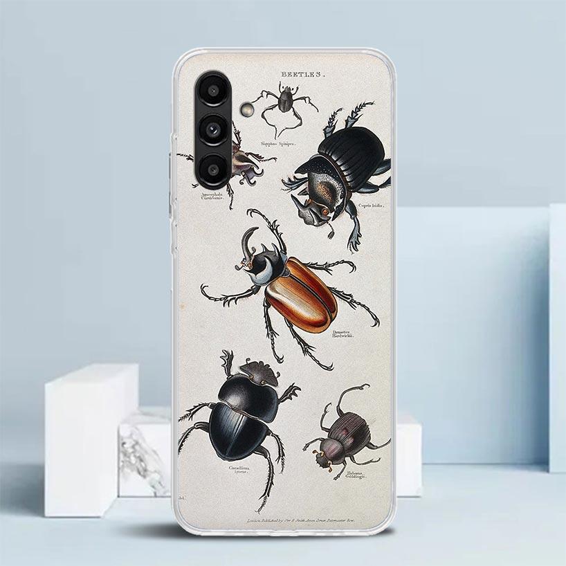 Bugs Bees Scientific Decomposition Cover for Samsung Galaxy A17 A37 A57 A16 A26 A36 A56 A15 A14 A55 Phone Case A13 A53 A25 A35 A