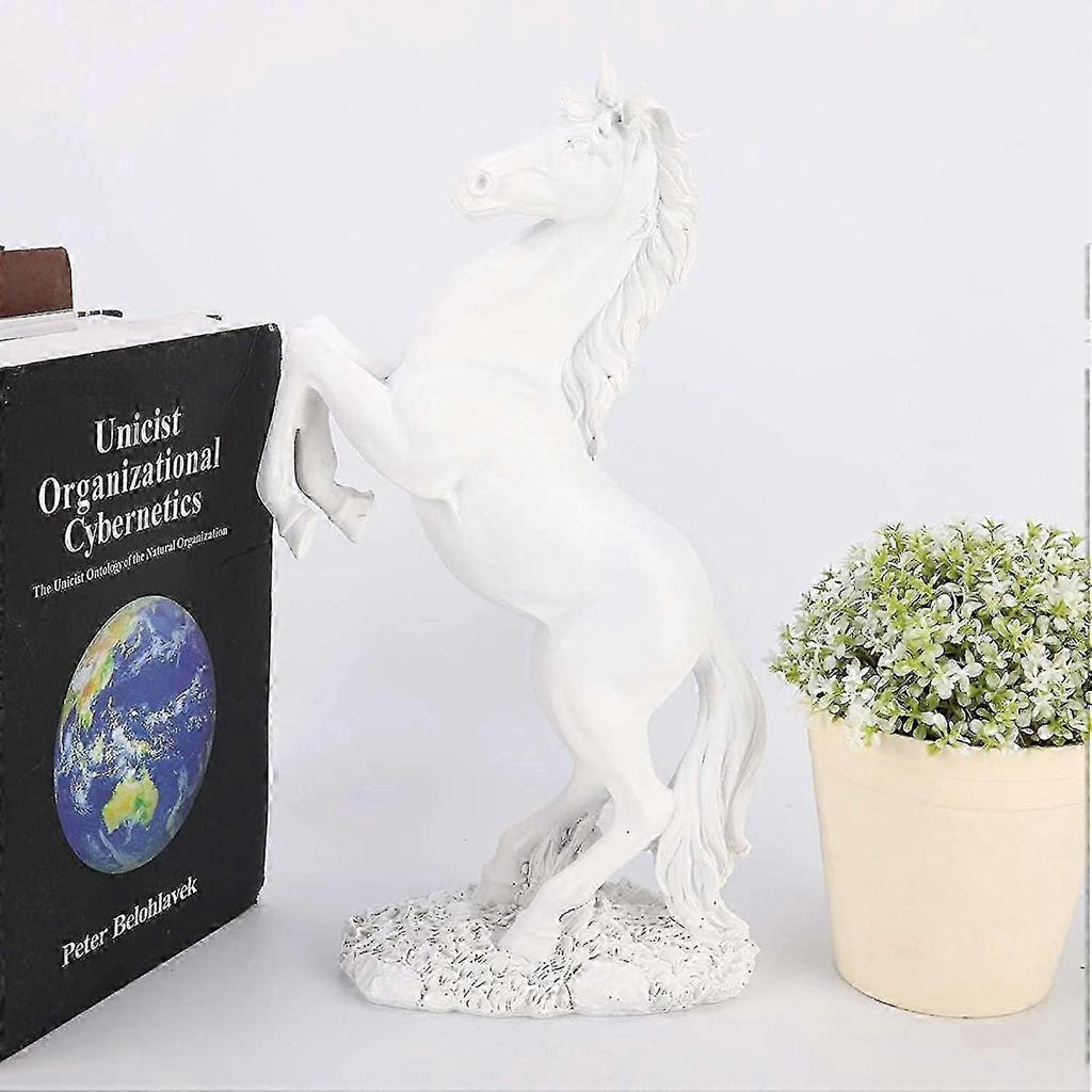 Horse Statues And Animal Figurines Home Desk Decor Ornament, 31.518cm/12.47.09inch/YY