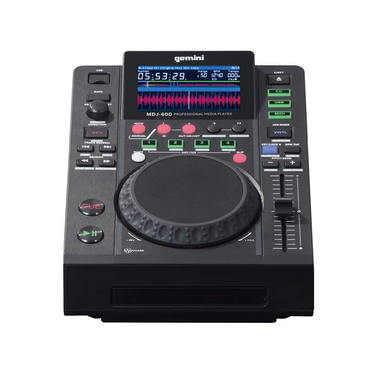 

Медиаплеер GEMINI CD/USB MDJ-600 [] чёрный