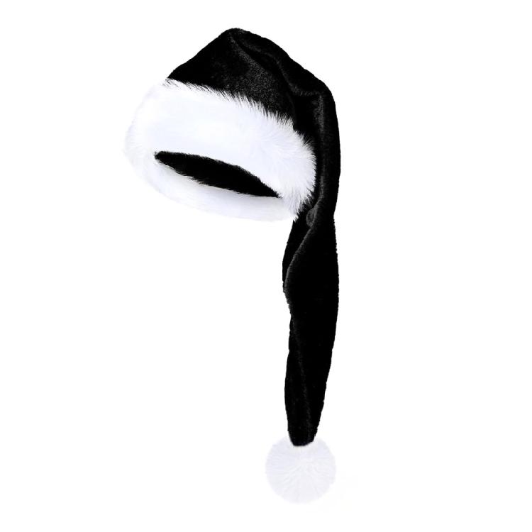 Fashionable Santa Hat Christmas Hat Soft Comfortable Hat Adult Santa Hat for Memorable Holiday Parties