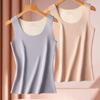 Women's Seamless Thermal Tank Tops - Sleeveless, Stretchy and Soft for Winter Warmth