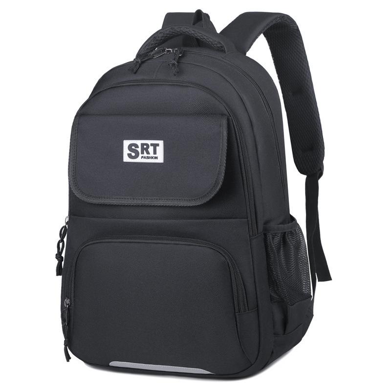 

Fashion Oxford Backpack for Men and Women School Bag Multiple Pockets чорний