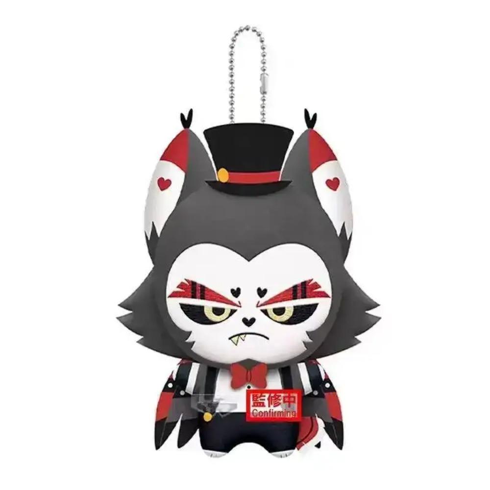 10cm Anime Hell Inn Cotton Doll Hazbin Hotel Lucifer Peripherals Toy Hot Movie Cute Imitation Plush Doll Pendant Gift For Fans