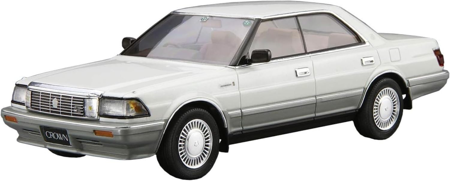 

Aoshima Bunka Kyozai Серия Модель автомобиля Toyota UZS131 Crown Royal Saloon G Пластиковая модель 1/24 № 87 89 (Автомобиль)