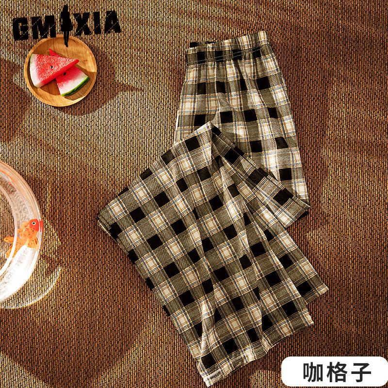 

GMXIA Женские модные повседневные брюки и капри one size кофейный