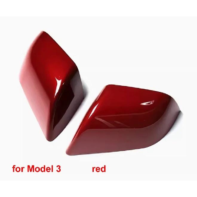 Pro Tesla Model 3 / Model Y Vyměnit autopříslušenství Zpětná zrcátka Kryt skořepiny Kryt křídlových dveří Kryt bočního zrcátka 1 pár