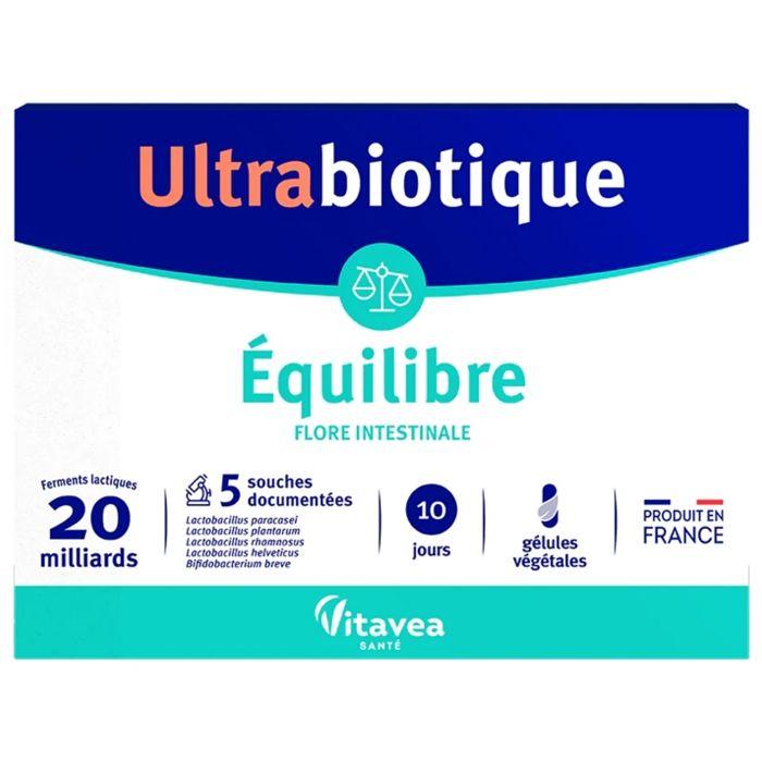 Nutrisanté Ultrabiotique Equilibre 10 Gélules