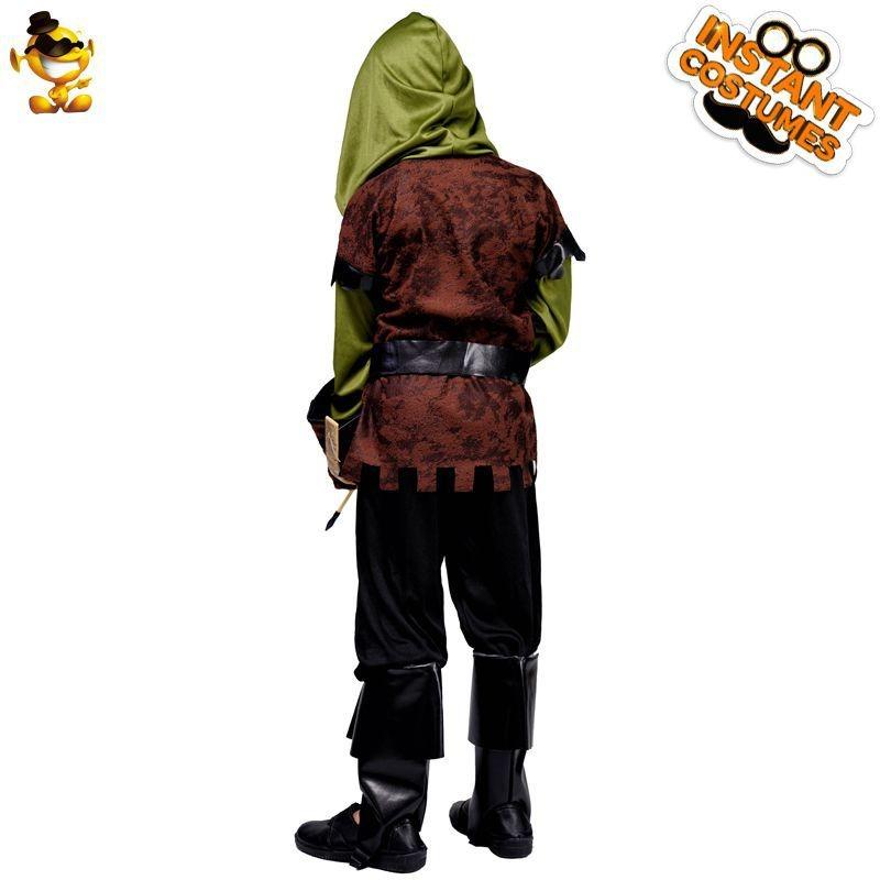Kids Halloween Rogue Archer Costume, Party Boys Hunter Costume Orgy Costume