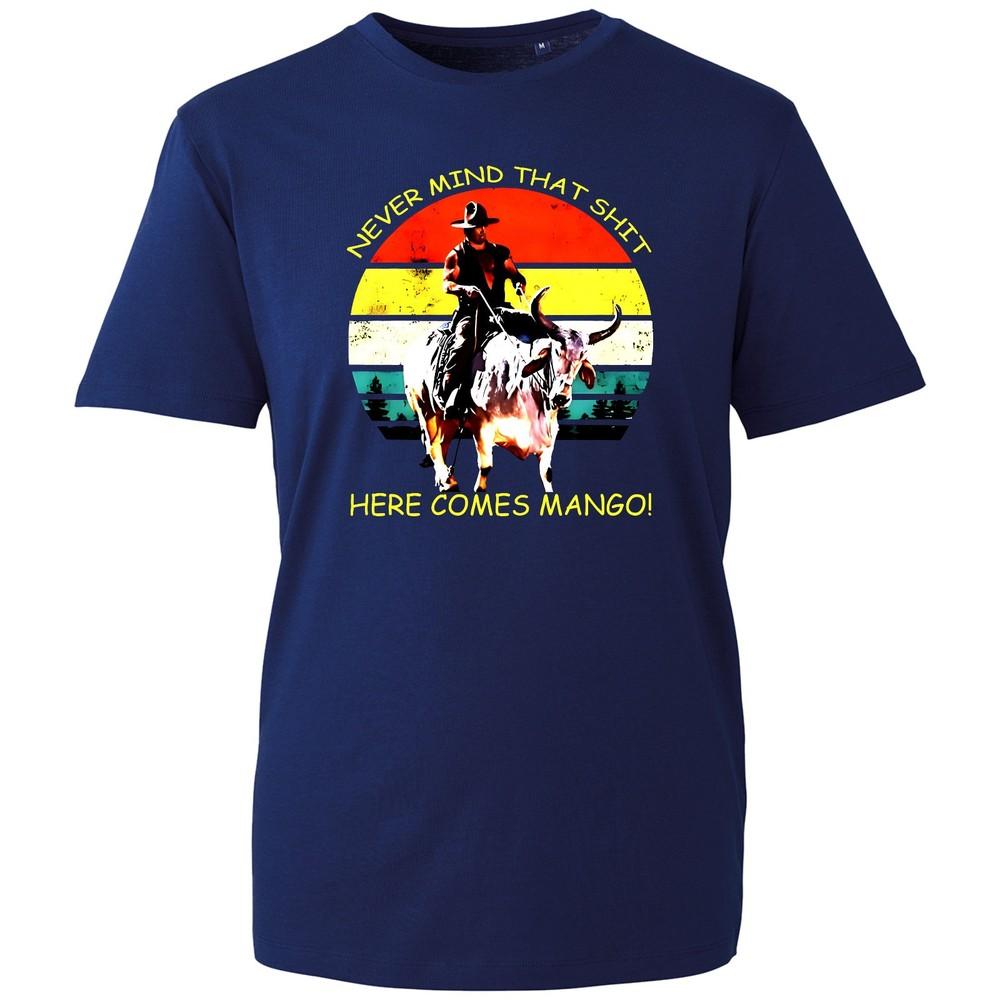 Blazing Saddles TShirt Never Mind That Here Comes Mongo Movie Quote Tee New S