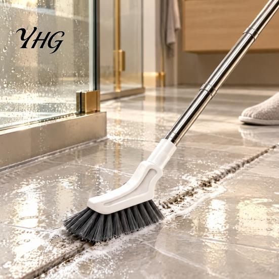 Narrow Crevice Brush 1/2/3/4/5Pcs Telescopic Floor Cleaning Brush, Extendable Long Handle Scrub Corner Grout Tool for Toilets, Crevice, Grout,