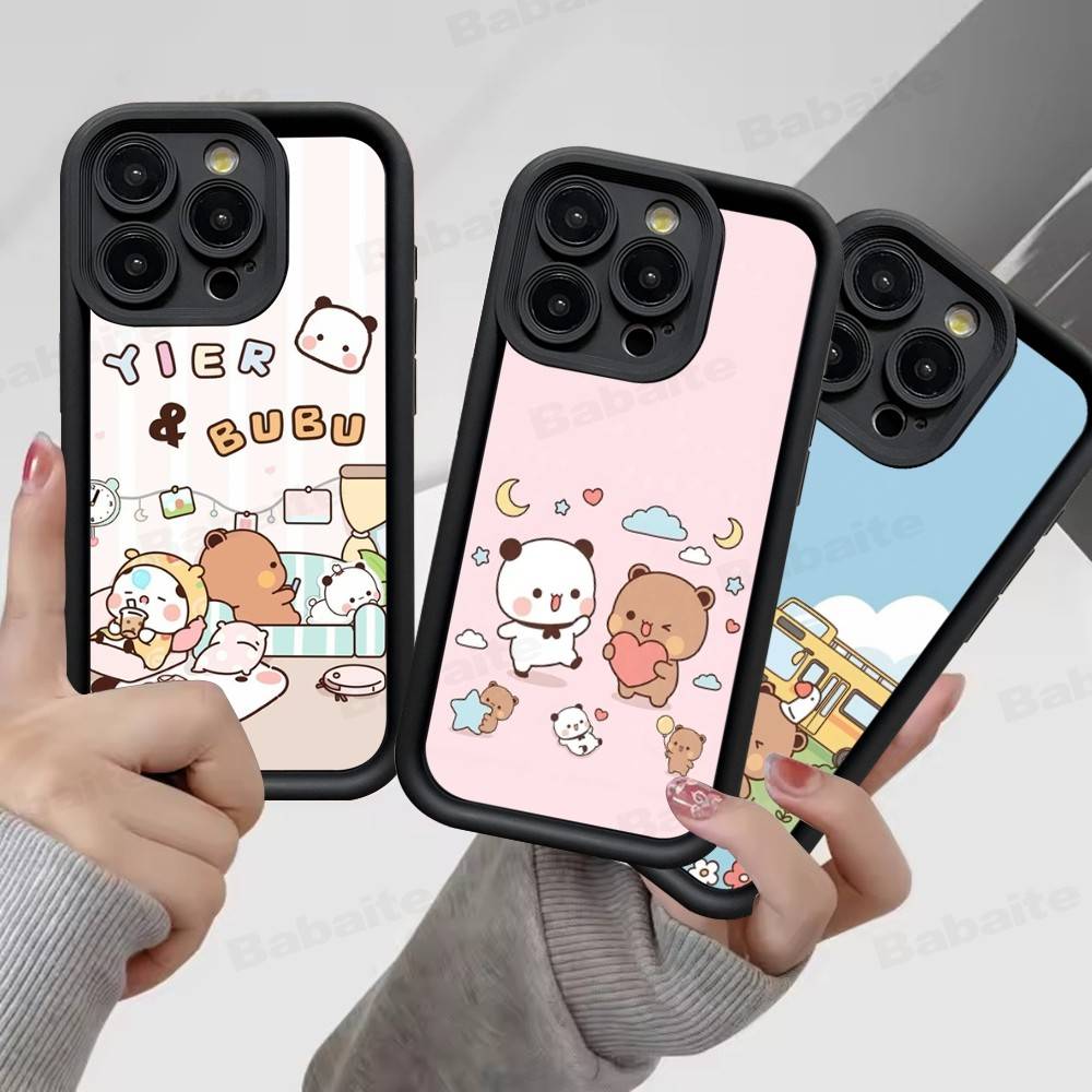 BuBu And DuDu Phone Case For IPhone 17 16 15 14 13 12 11 Air Plus Pro Max Soft Back Cover