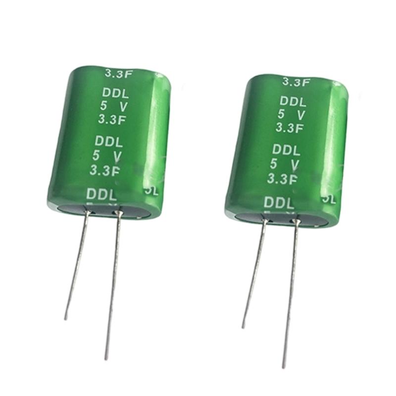 3.3F Capacitor Rapid Charging Discharge 5V Power Backup Long Use 500000 Cycles For Electronic Devices