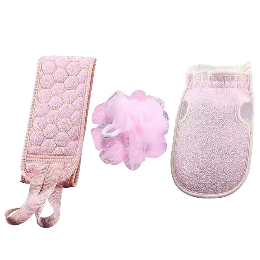 Splish - Bath Body Brush Shower Exfoliating Back Brush Scrub Belts Stain Removal Exfoliating Gloves Dropshipping
