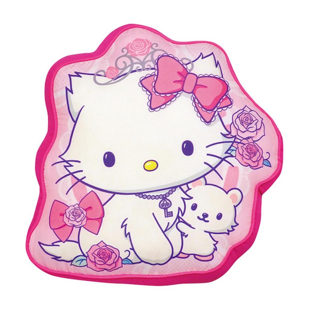 K Company Sanrio Characters Cushion Charmy Kitty X X (Munekyun Memories) Die-Cut SAM-HDC-CY H34.4 W31.1 D6.5cm