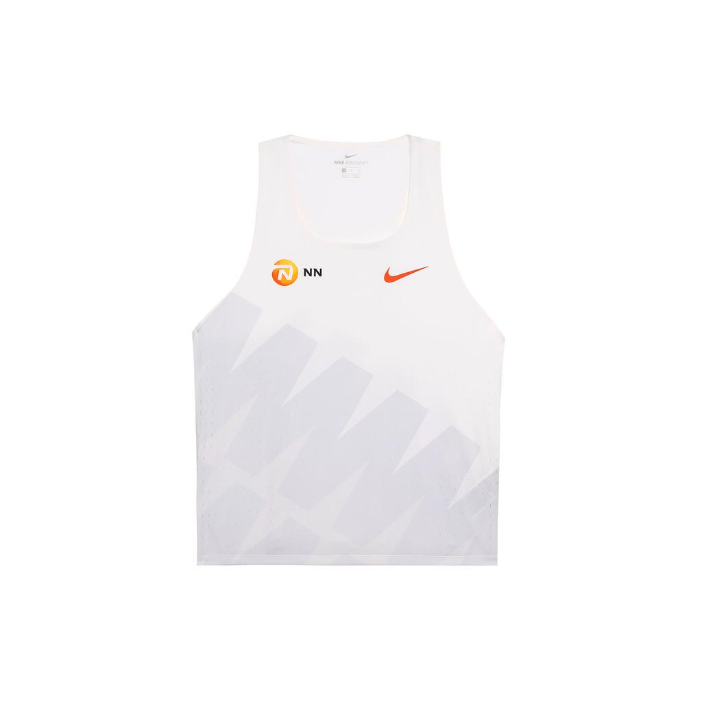 Nike Tank Tops Men's White Crew Neck Moderate Halter Neck CW1253-100