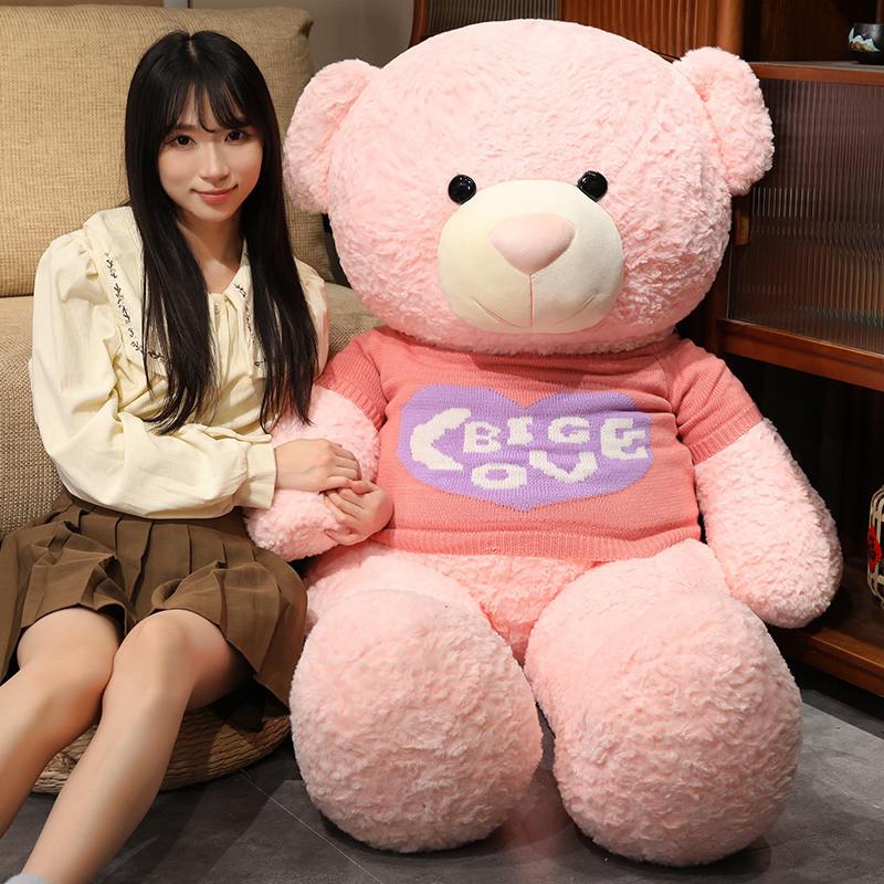 Bear Teddy Plush Toy Cartoon Simulation Dolls Birthday Gifts Decoration Home