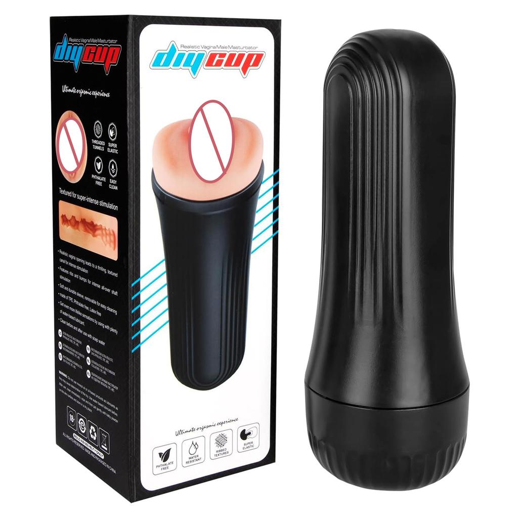 Manual Vagina Masturbator Cup Soft Pussy Erotic Trainer Pocket Massager Adult Sex Toys for Men 18+