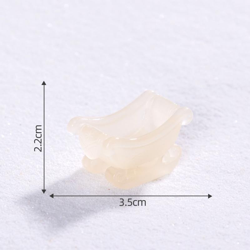 

Микро-ландшафт Мультяшные Сани Санта-Клауса Декоративные Аксессуары Мини-украшения 7#