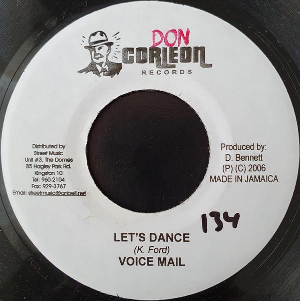 

7inch Record VOICEMAIL - Let s Dance NONE Don Corleon Rec 2006 Jamaica Reggae, Ska & Dub Used
