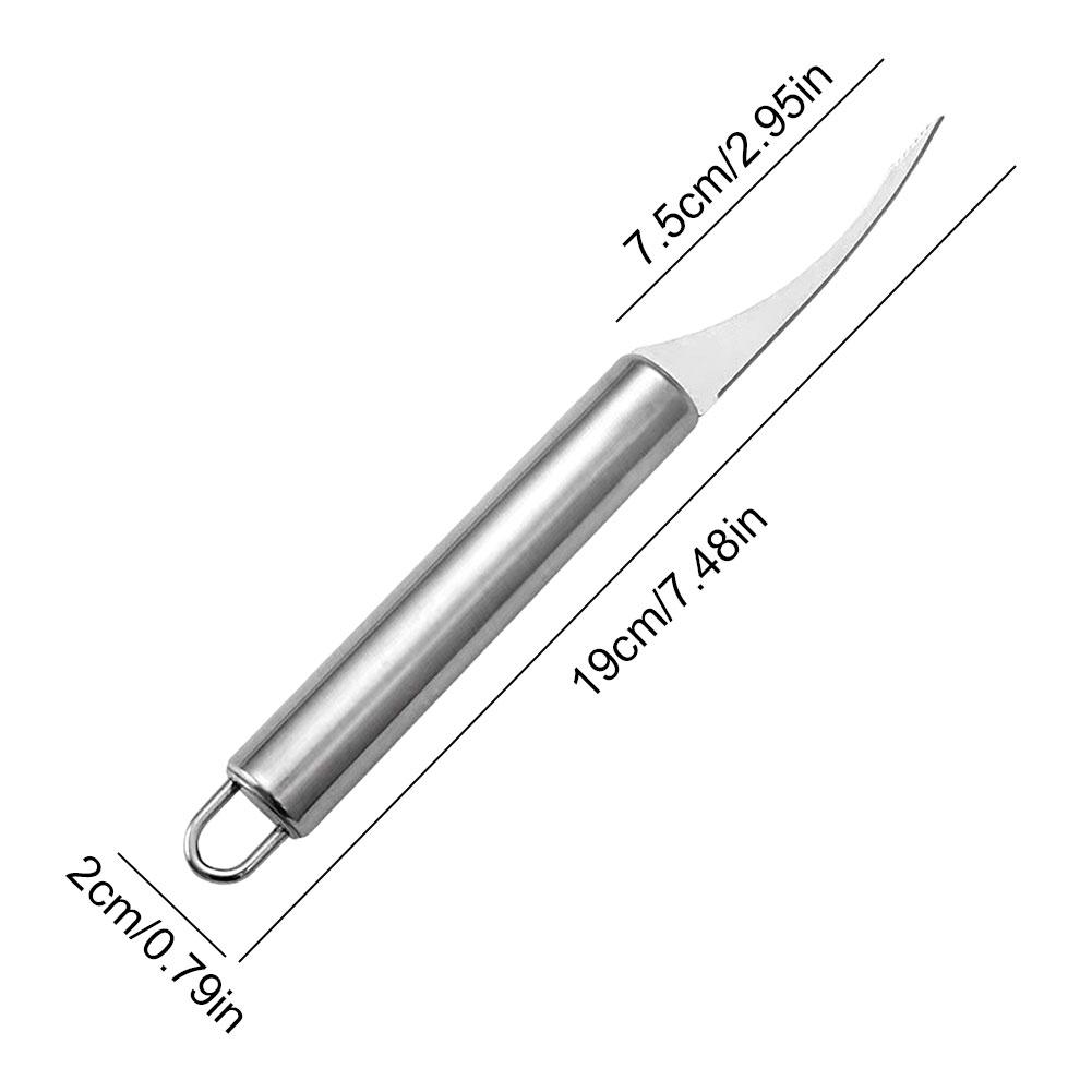 Garnelen Schäler Werkzeug Multifunktionales Garnelen Entdarm Werkzeug Rostfrei Garnelen Schälmesser für Zuhause Küche