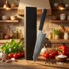 Damascus steel knife, professional Japanese knife with ergonomic handle, high-hardness kitchen knife suitable for home and resta