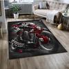 Gothic Female Skull Horror Dead Girl Floor Mat 3D