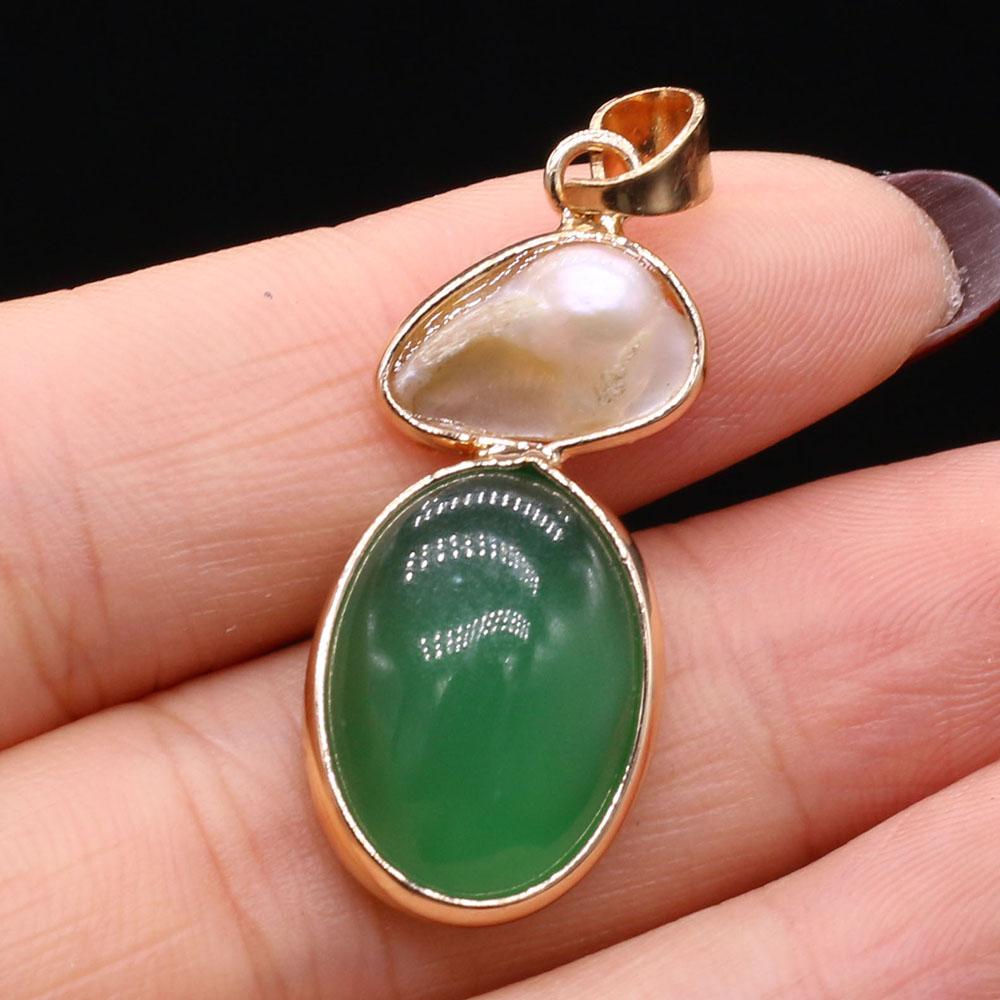 1Pc Unique Natural Stone Agate Pendant, Bohemian Irregular Women Charms for DIY Necklace Earrings Decoration Accessories, Carnival Jewellery Making
