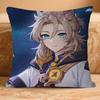 ANIME A-AlbedoS Cushion Cover Pillowcase Upholstery Sofa Throw Pillow Home Decor Pillowcas
