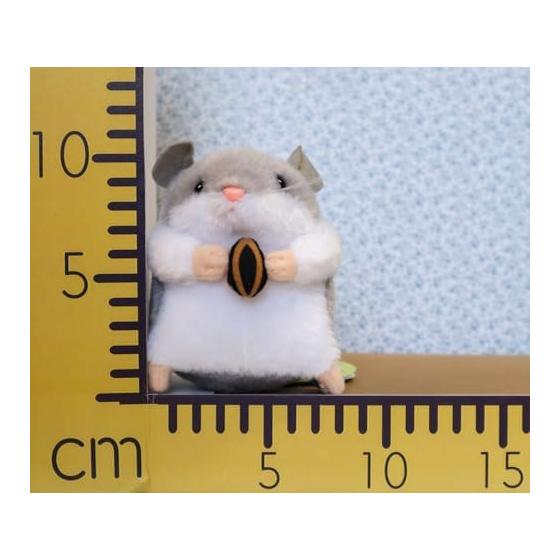 Take Off Plush Baby Palette Hamster Plush Gray