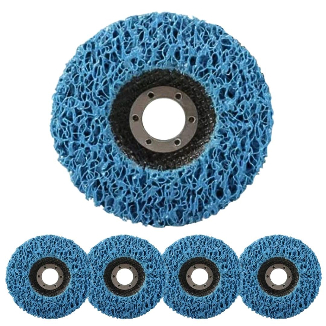 

Solvanta Rust Removal Polishing Discs for Rust Paint Paint Surface Set of 100mm 16mm Hole Cleaning, Polishing, Grinder, Discs, Removal, Stripping,