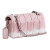 Coach Tabby 20 Classic Logo Napa Leather Crossbody Shoulder Bag Small Unisex bags White Pink CU081-LHPMC