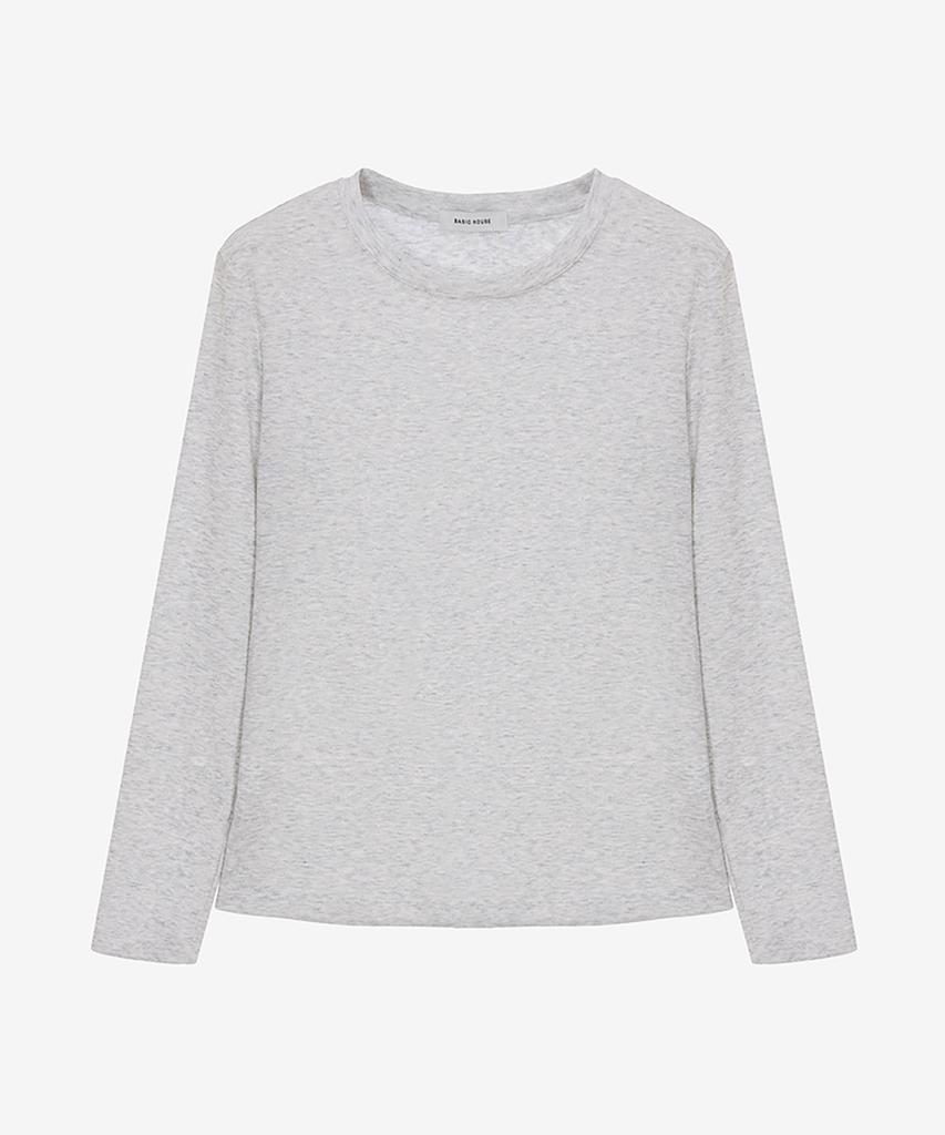 BASIC HOUSE [2Pack] Women'S Regular Fit Crew Neck Long Sleeve T-Shirt 2 Pack (4 Colors) Lzts3215S2