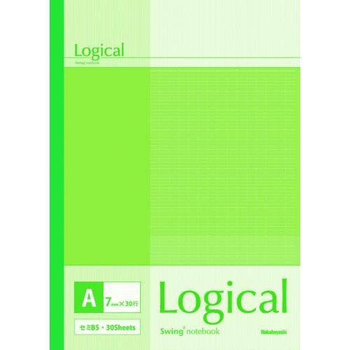 Nakabayashi Logical Note B5 A-ruled 10-book Pack No-B510A-10P