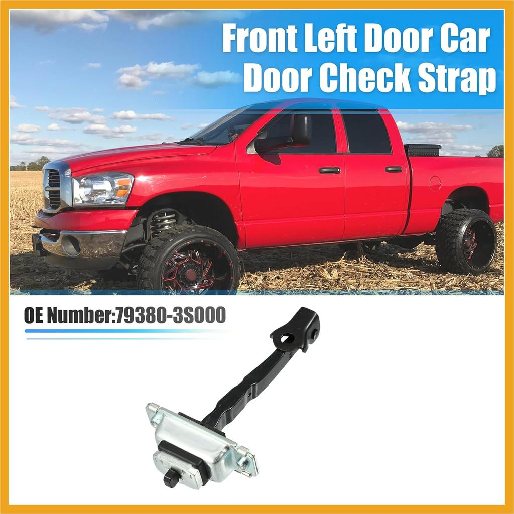 Front Left Door Hinge Check Arm Stop Strap Fit for Hyundai Sonata 2011-2015 No.79380-3S000 - Pack of 1 Replacement