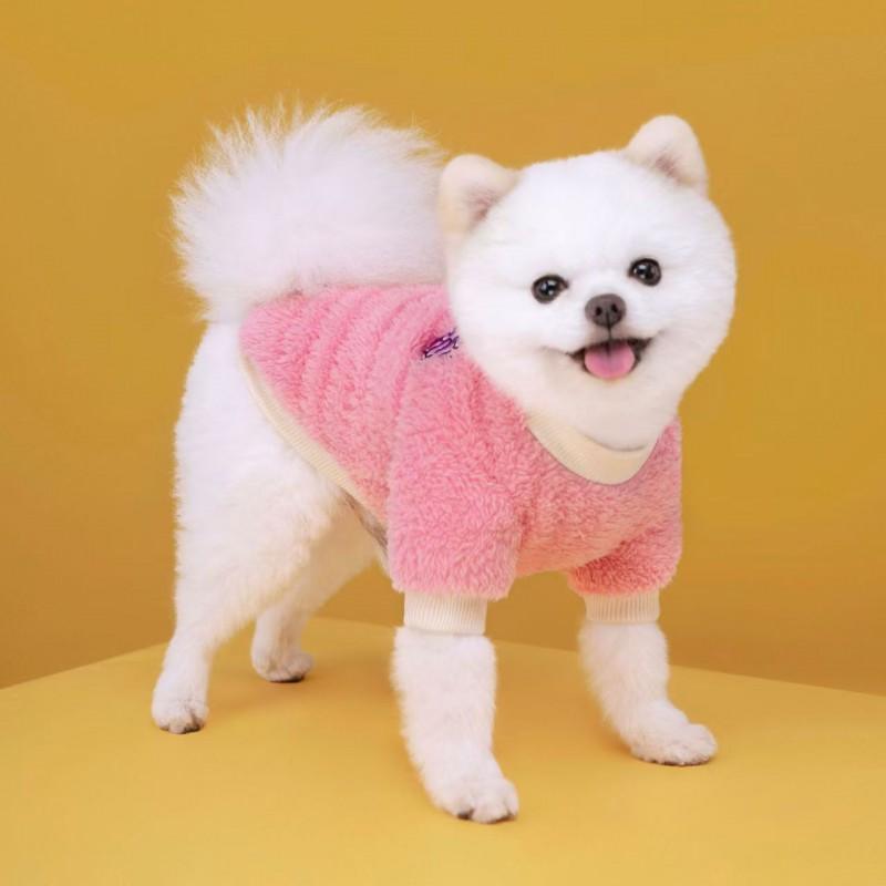 Pet Dog Winter Warm Two-Legged Coat Small Medium Large Breeds Teddy Cat Costume Seasonal Outfit