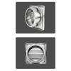 Exterior Wall Air Vent Cover Cap Duct Grill Square Vents Extractor Ventilation Cover Stainless Steel Air Vent Duct Grill