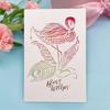 New Mother's Day and Children's Day Teacher's Day Gratitude Card 3D Paper Carving Festival Blessings and Gratitude Handmade Card