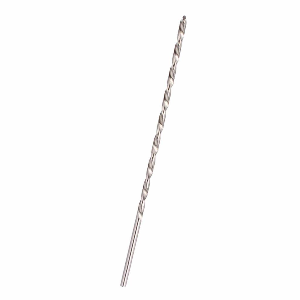 2 Stück Spiralbohrer Extra Lang 200mm Verlängert Gerader Schaft HSS Spiralbohrer 4mm
