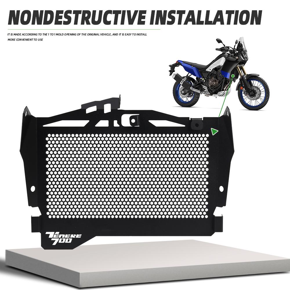 For YAMAHA TENERE 700 T7 T700 XTZ 690 XTZ700 Rally XTZ690 XT690Z Accessories Radiator Grille Guard Protector Protection Cover