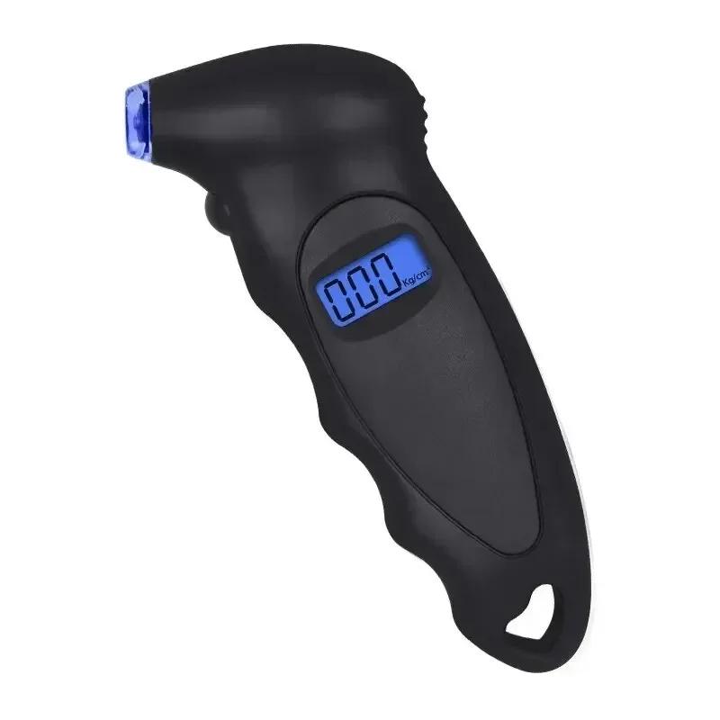 High-Precision Digital Tire Pressure Gauge with Backlight and Car Portable Digital LCD Display for Tyre Air Pressure Monitoring