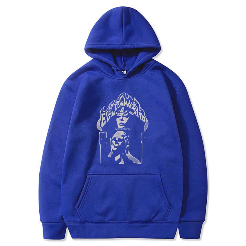 Electric Wizard Pullover Hoodie Memory Cozy Fleece Clothing Men's Versatile Casual Pullover Hoodie Fashionable Pullover Hoodie