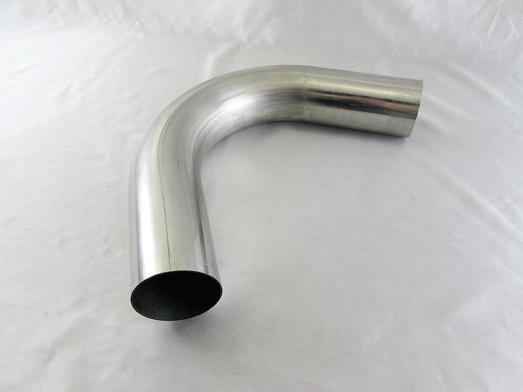 BRIGHTZ Stainless Steel Bent Set 70mm 70 120° Pipe, 1.5mm Thick, 2-Piece [CUR-PIPE-028-2PC] Diameter, 70, 120°