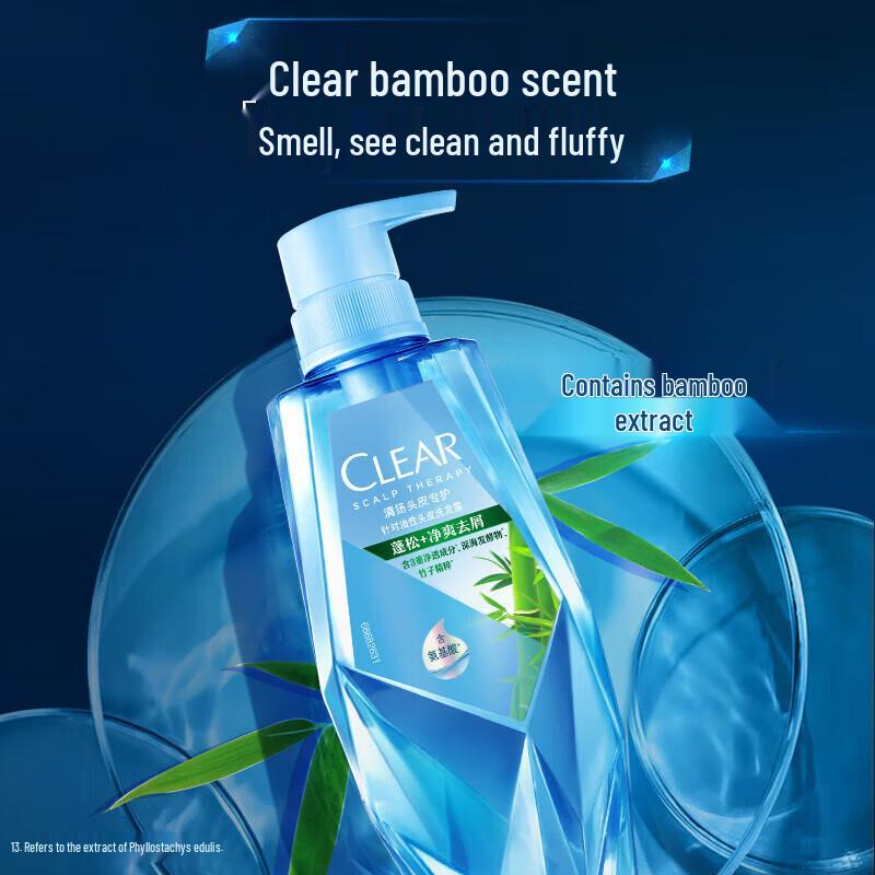 Clear Refreshing & Volumizing Anti-Dandruff Shampoo