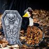 1 Set Halloween Porch Goose Outfits Outdoor Garden Lawn Yard Goose Statue Autumn Pumpkin Cloak Lace Hat Holiday Party Dress-up Clothing