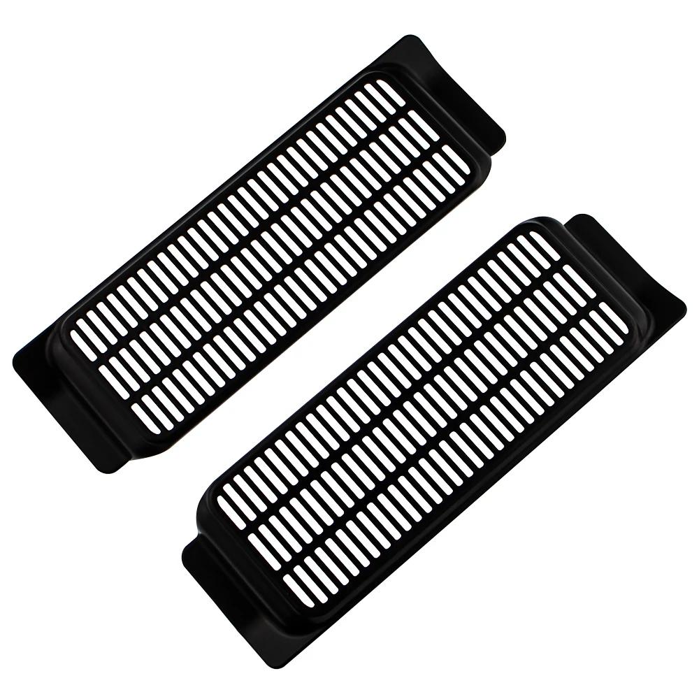 

For Tesla Model 3 Model3 2017 - 2025 Floor AC Outlet Cover Under Seat Air Conditioning Vent Case Protector Interior Accessories чёрный