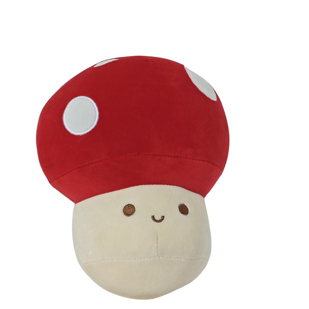 Cute Cartoon Mushroom Plush Keychain Pendant - Doll Bag/Car Accessory & Small Gift